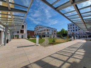 Construction du nouveau campus de ATOS à ECHIROLLES