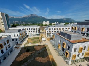 Construction du nouveau campus de ATOS à ECHIROLLES