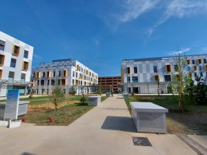 Construction du nouveau campus de ATOS à ECHIROLLES