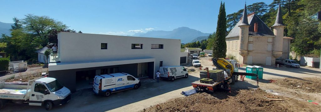 Démarrage du chantier des villas du parc de la Verdière