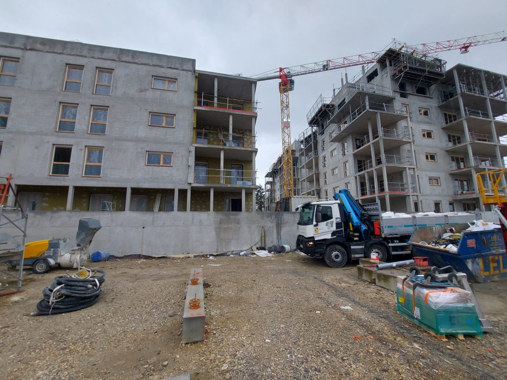Démarrage chantier NOVAE – construction de 58 logements Démarrage chantier NOVAE – construction de 58 logements
