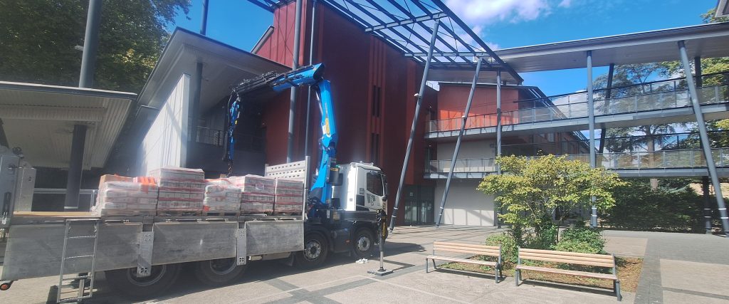 [📢Démarrage de chantier 👍 – Lycée ROSA PARK 👩‍🎓 👨‍🎓 🏗️ ]