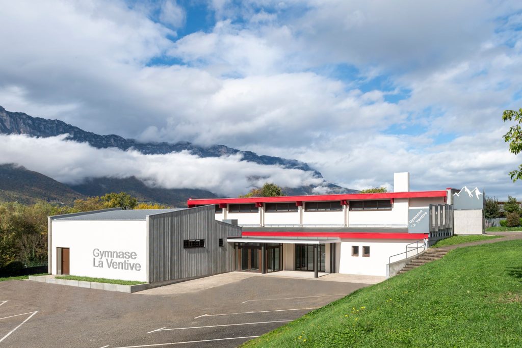 📣 Livraison du gymnase de Goncelin  🎉